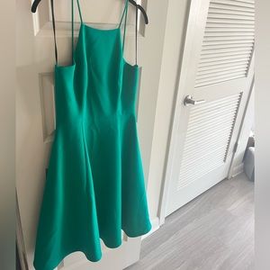 Tea length dress from anthropologie